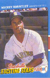 1988 Fleer Exciting Stars Baseball Cards       005      Mickey Brantley